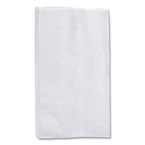 1/8-fold Dinner Napkins, 2-ply, 15 X 17, White, 300/pack, 10 Packs/carton