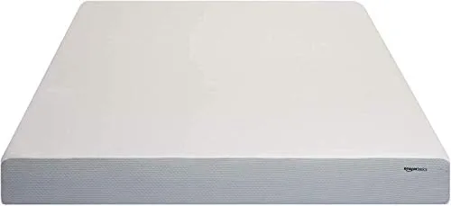 Amazon Basics 8-Inch Memory Foam Mattress - Soft Plush Feel, Full