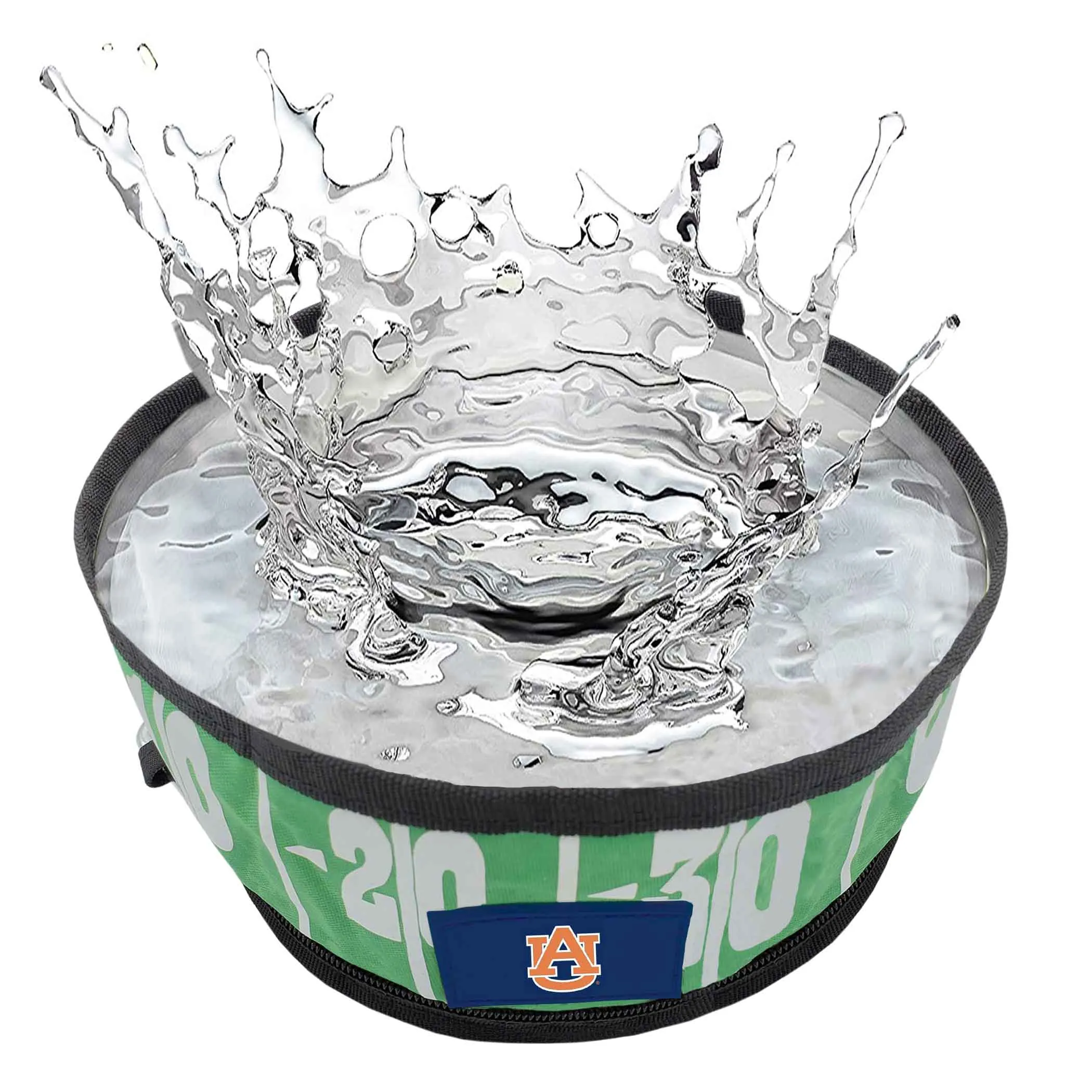 Auburn Tigers Collapsible Pet Bowl