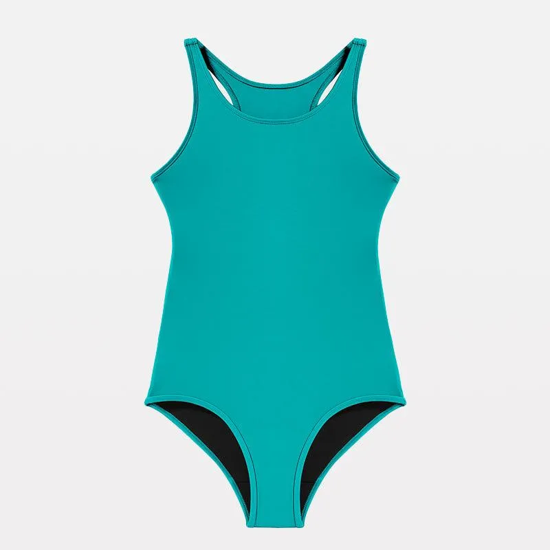 Beautikini One Piece Leakproof Period Swimwear for Teens Girls