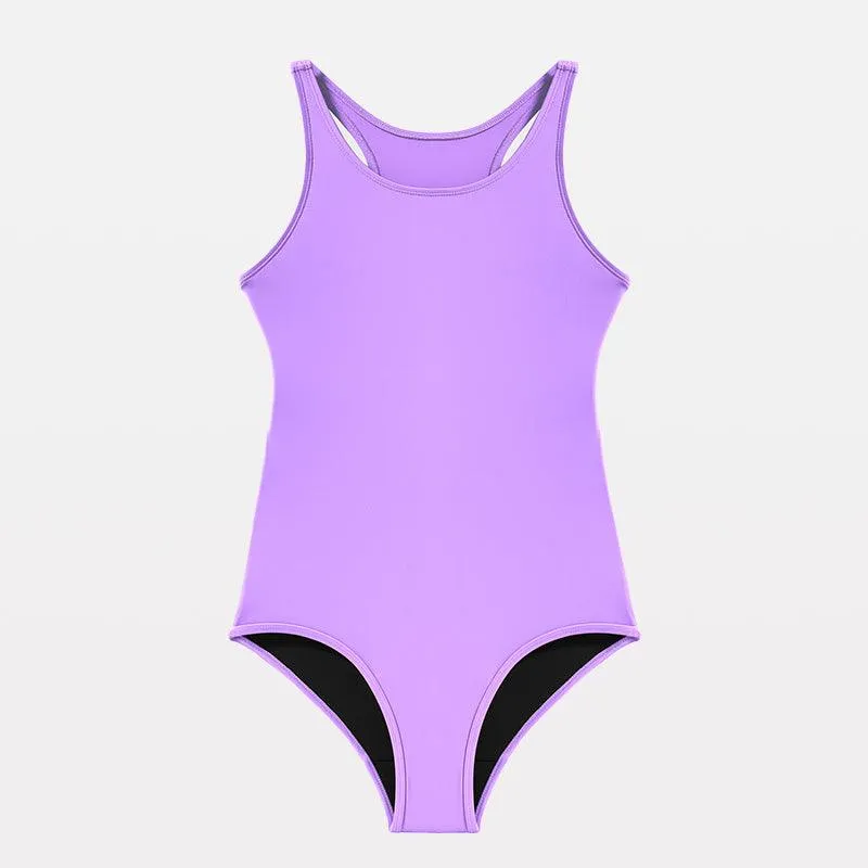 Beautikini One Piece Leakproof Period Swimwear for Teens Girls
