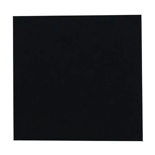 Beverage Napkins, 1-ply, 9 X 9, Black, 4,000/carton