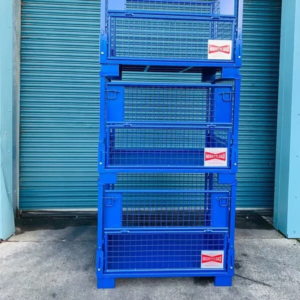 Collapsible Pallet Cage (1200KG SWL Foldable Gitterbox)