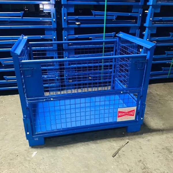 Collapsible Pallet Cage (1200KG SWL Foldable Gitterbox)