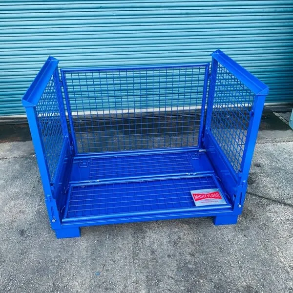 Collapsible Pallet Cage (1200KG SWL Foldable Gitterbox)
