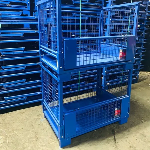 Collapsible Pallet Cage (1200KG SWL Foldable Gitterbox)