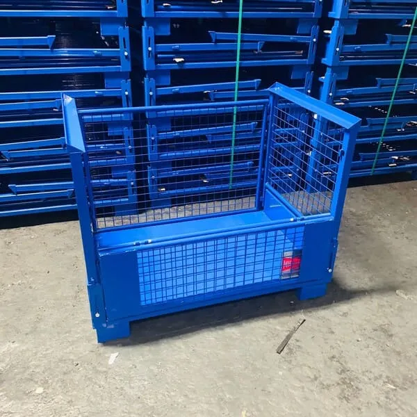Collapsible Pallet Cage (1200KG SWL Foldable Gitterbox)