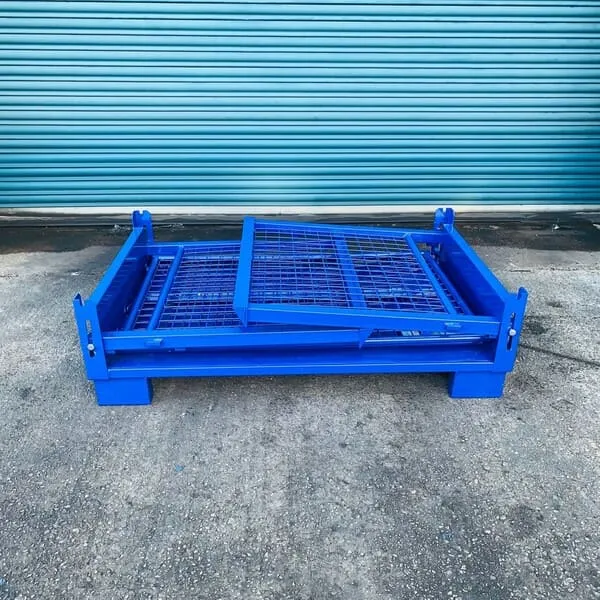 Collapsible Pallet Cage (1200KG SWL Foldable Gitterbox)
