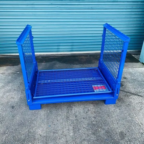 Collapsible Pallet Cage (1200KG SWL Foldable Gitterbox)