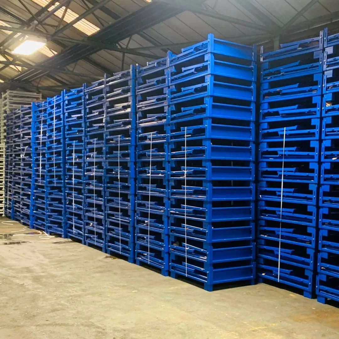 Collapsible Pallet Cage (1200KG SWL Foldable Gitterbox)