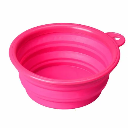 Collapsible Silicone Pet Feeder