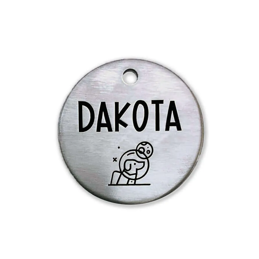 Deeply Engraved Dog Tags - Symbols Edition