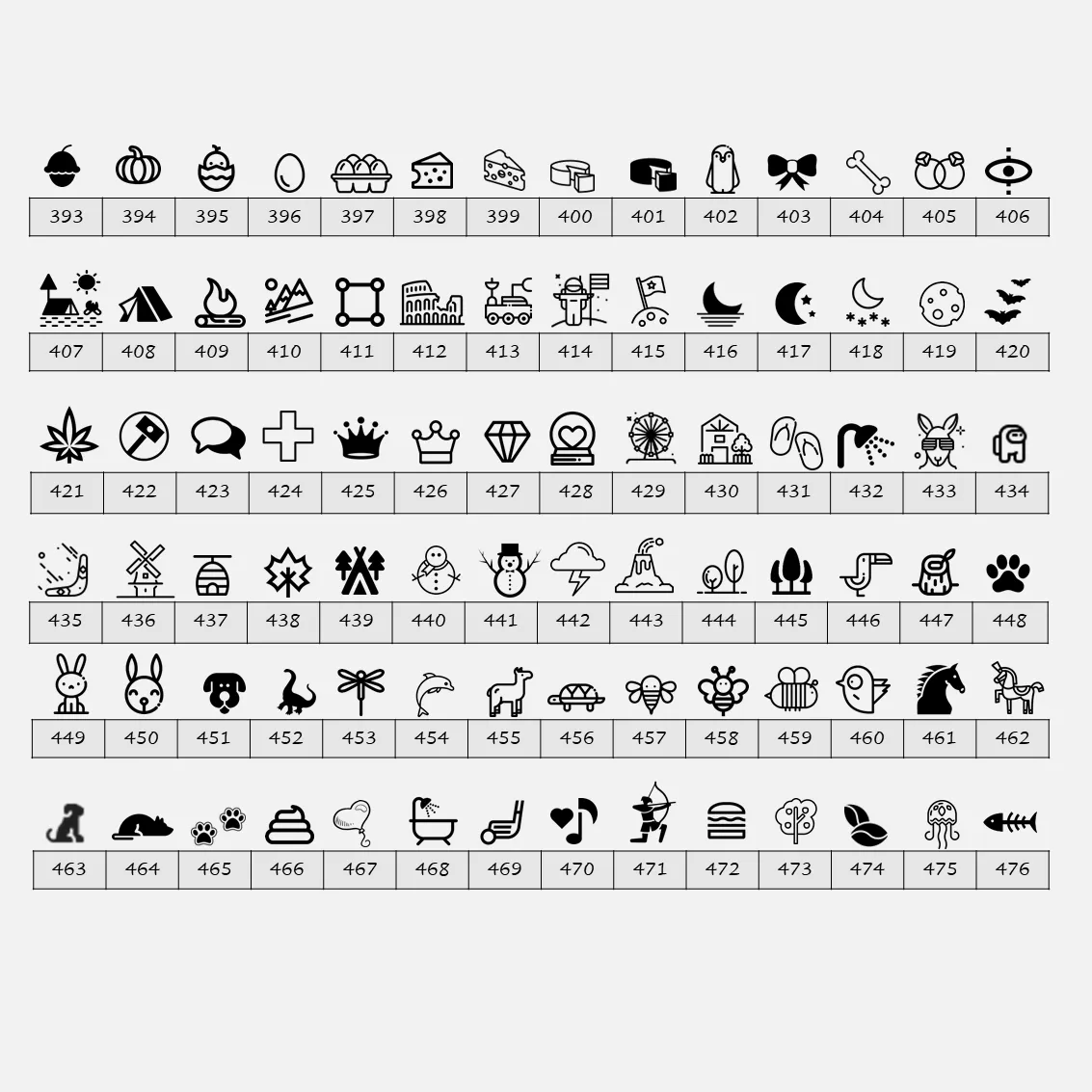 Deeply Engraved Dog Tags - Symbols Edition