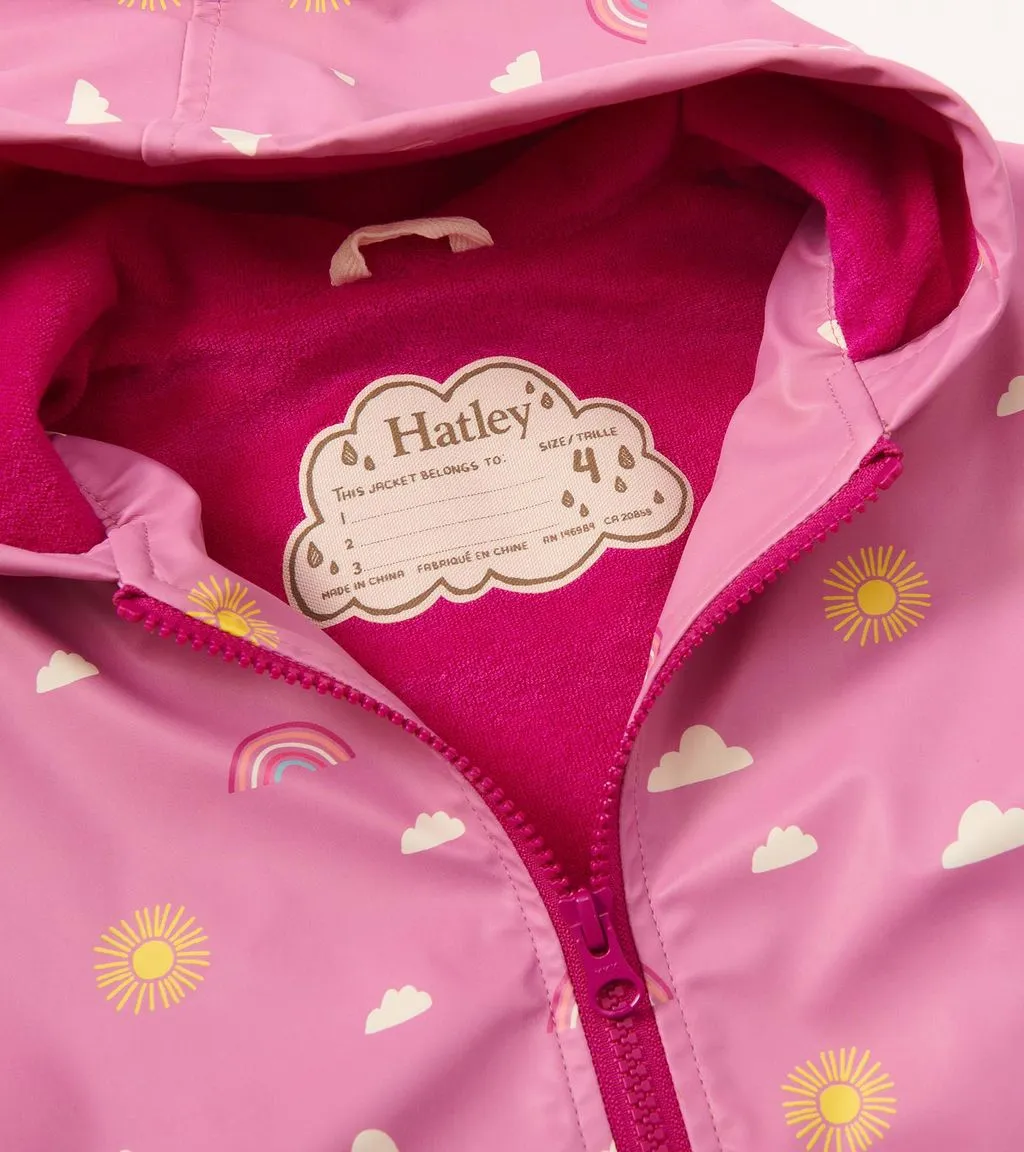 Hatley Sun Charms Zip Raincoat F24cmk818