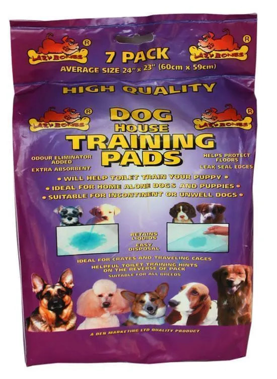 Lazy Bones Puppy Training Pads (Varied Pack Size)