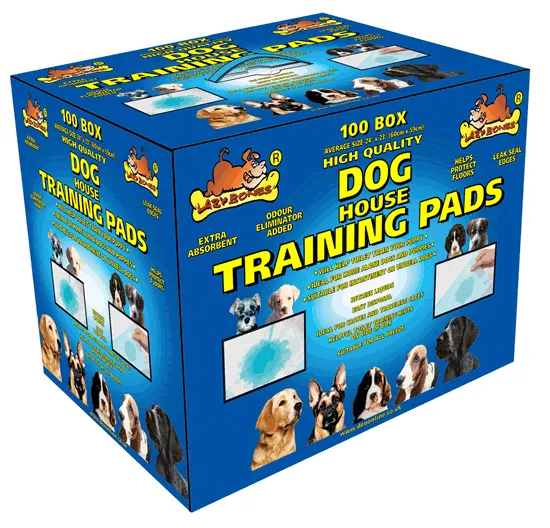 Lazy Bones Puppy Training Pads (Varied Pack Size)