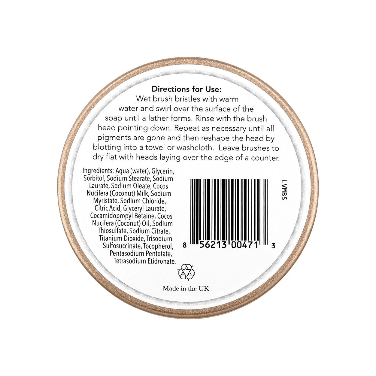 Luxury Makeup Brush Soap