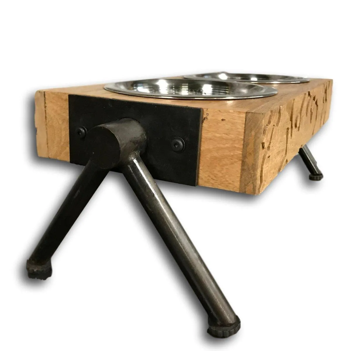 Medium Stylish animal pet feeder dining set