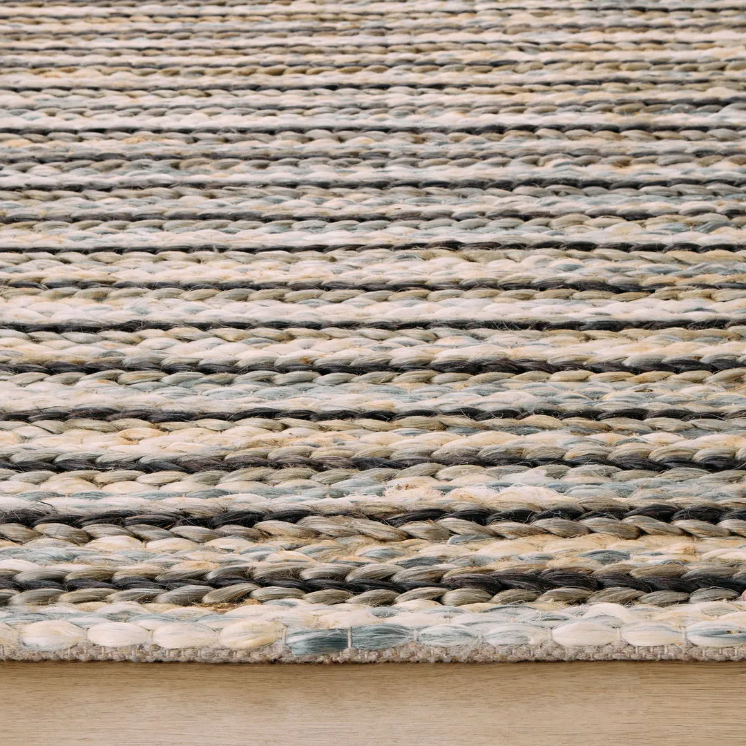 Natural Luxe Blue Ivory Rug