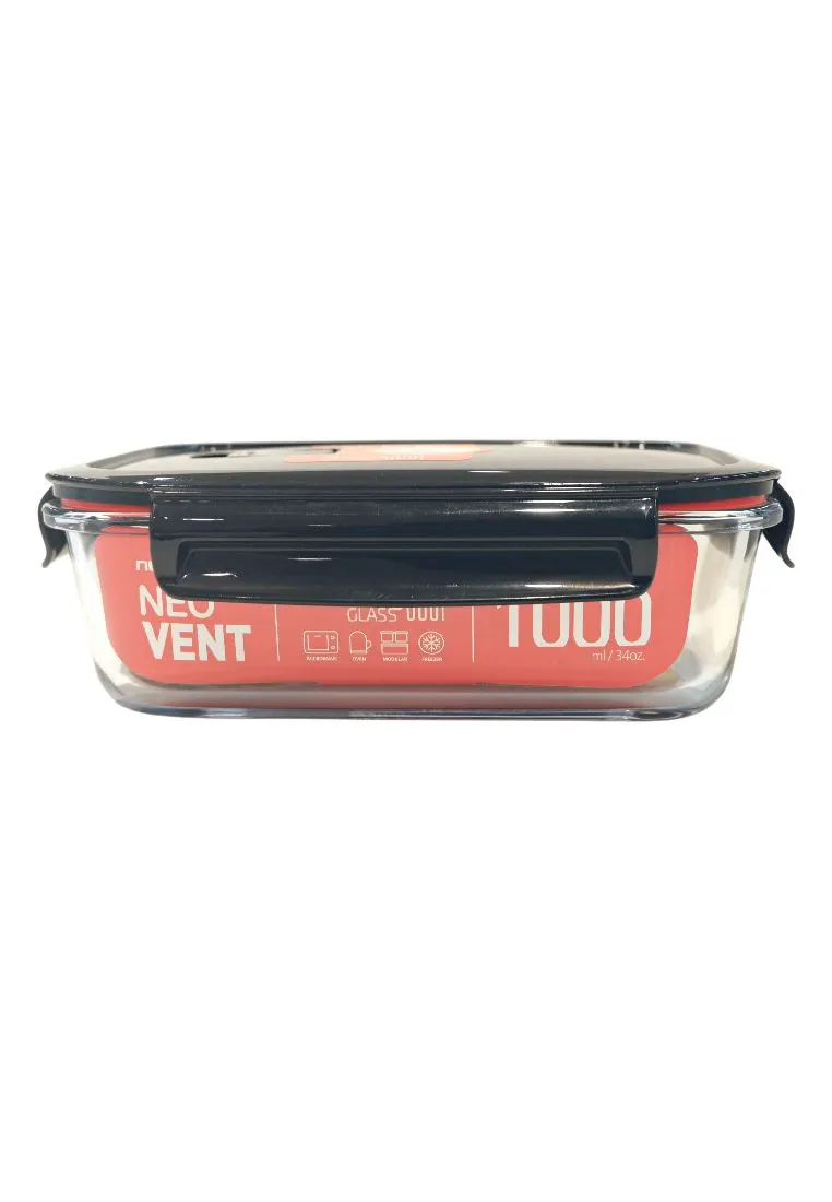 Neoflam Rectangle Food Container 1L with Lid
