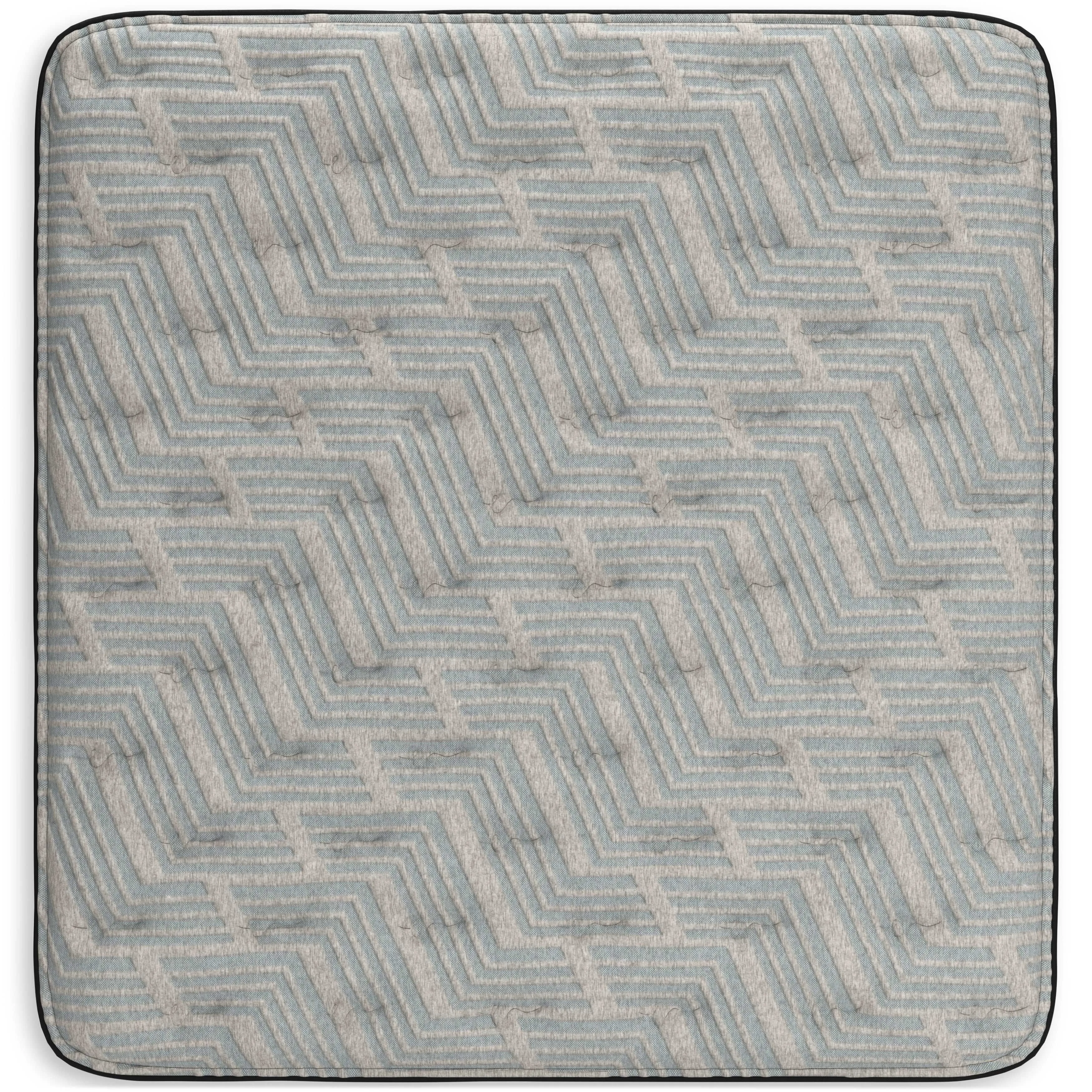 (Online Special Price) Palisades Gray/Blue 14 Inch Memory Foam Mattress  / Firm