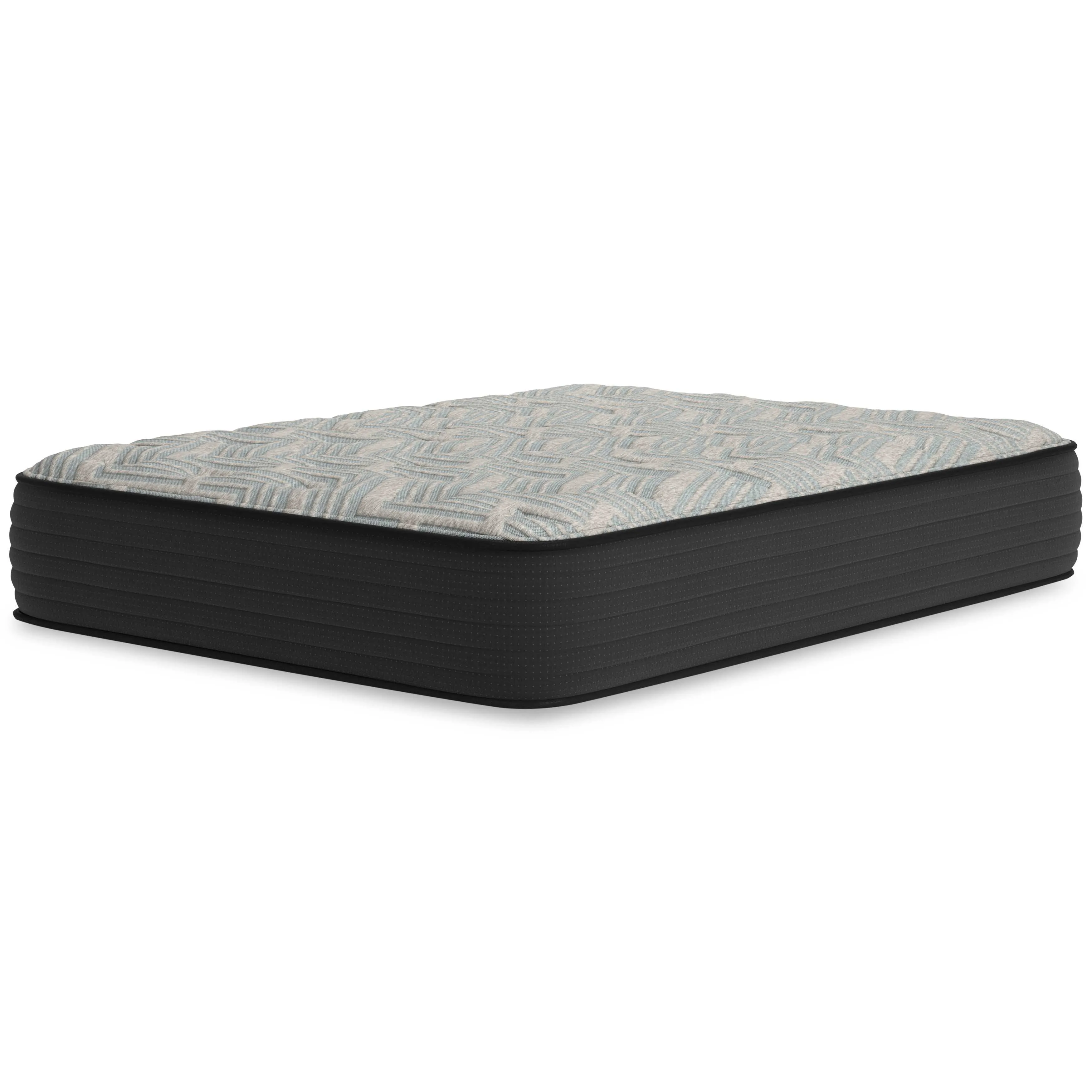 (Online Special Price) Palisades Gray/Blue 14 Inch Memory Foam Mattress  / Firm