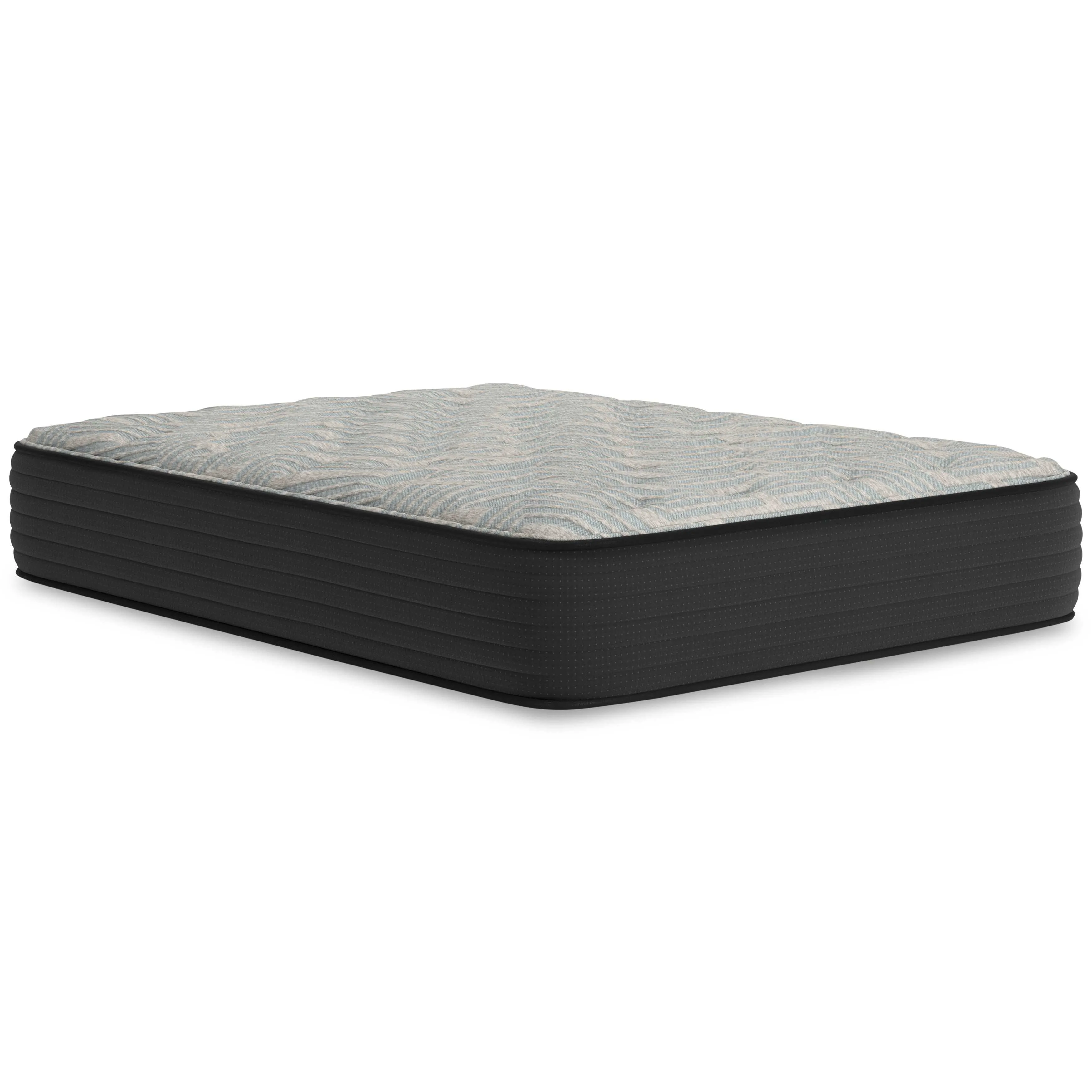 (Online Special Price) Palisades Gray/Blue 14 Inch Memory Foam Mattress  / Firm