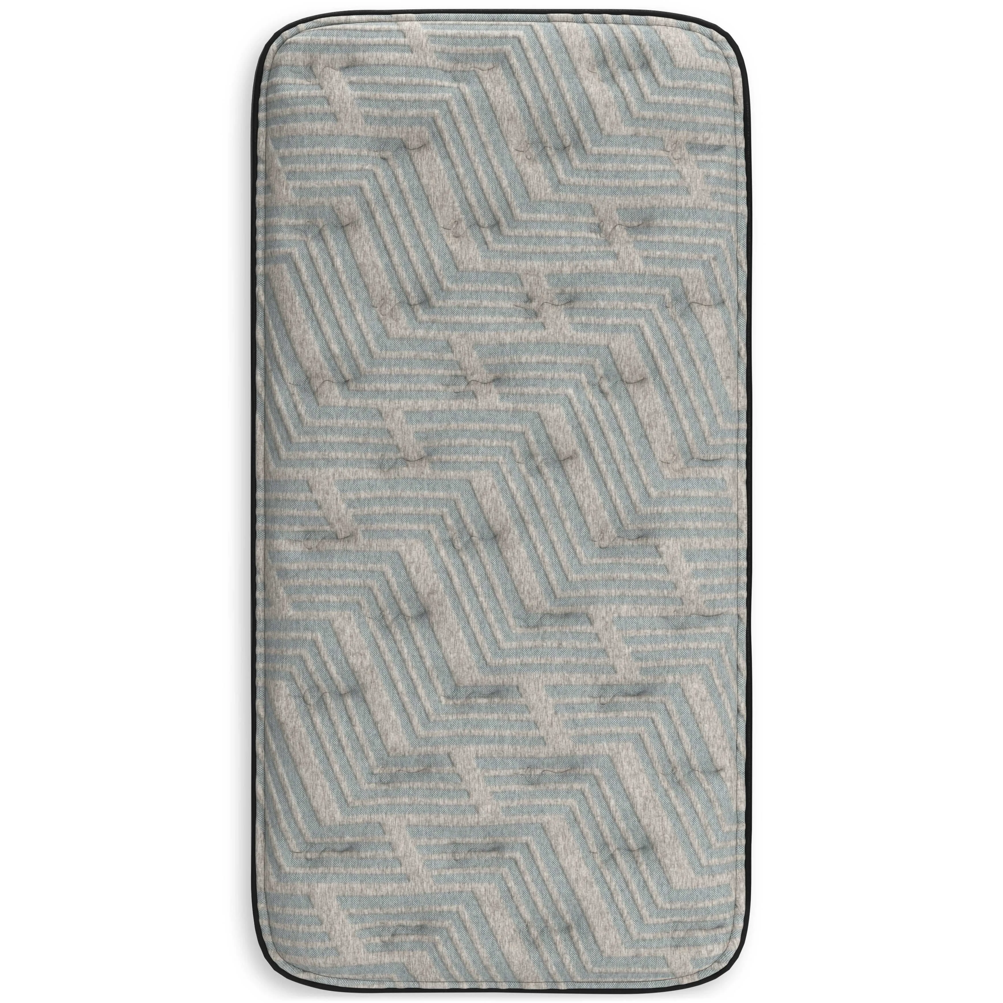 (Online Special Price) Palisades Gray/Blue 14 Inch Memory Foam Mattress  / Firm