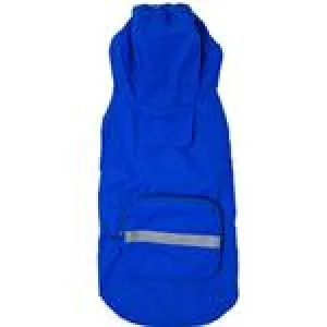 Packable Dog Raincoat Blue