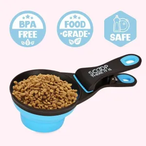 "Hangry" Purple Dog Food Scooper