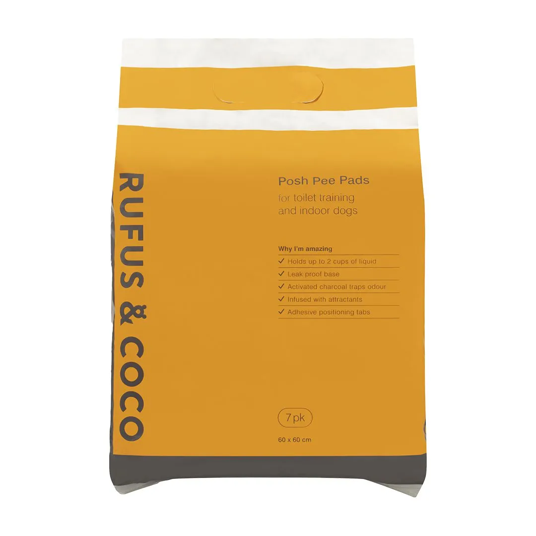 Rufus & Coco Posh Pee Pads 7 Pack^^^