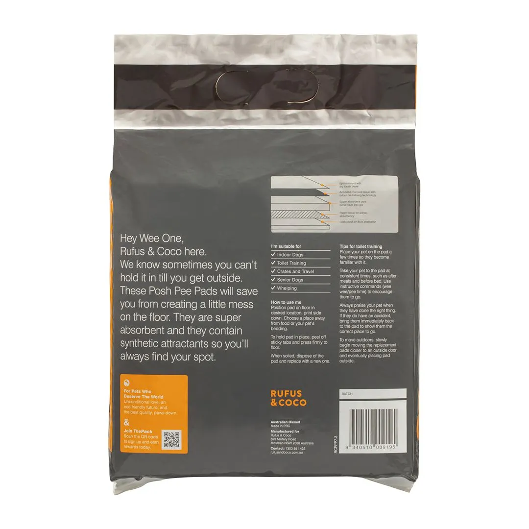Rufus & Coco Posh Pee Pads 7 Pack^^^