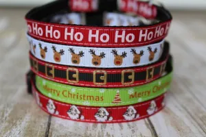Santa Themed Cat Collars