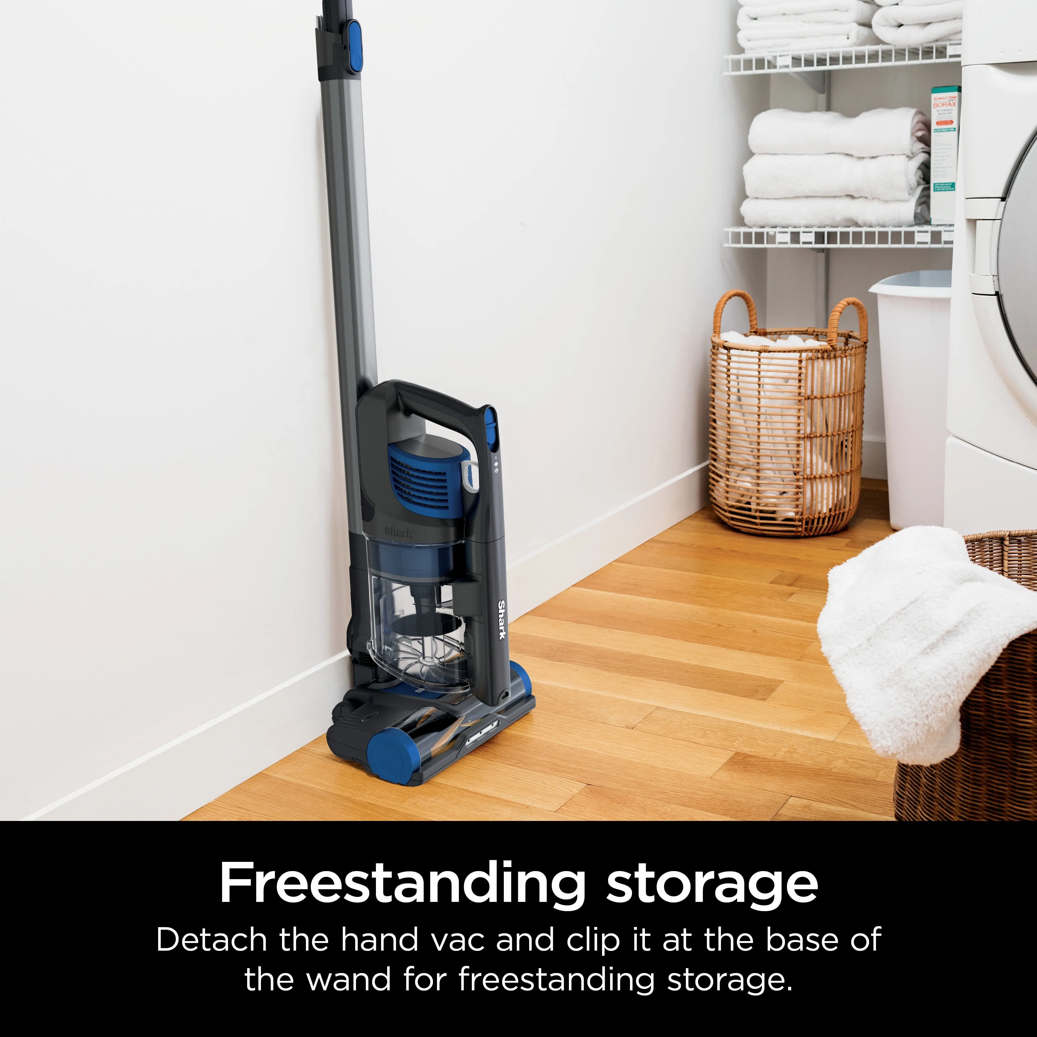 Shark Pet Pro Cordless Stick Vacuum Cleaner with Powerfins Brushroll, 40-Min Runtime, WZ250