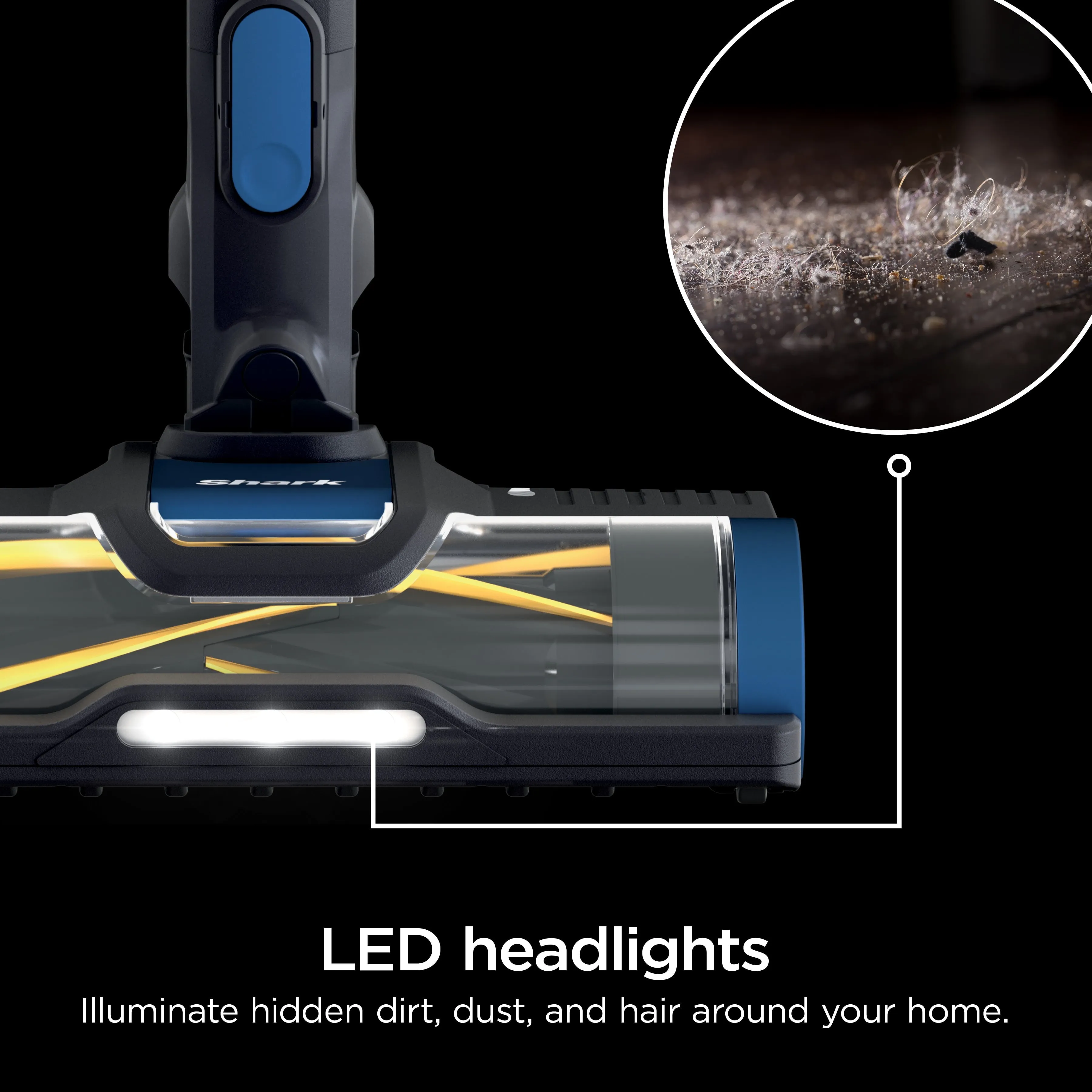 Shark Pet Pro Cordless Stick Vacuum Cleaner with Powerfins Brushroll, 40-Min Runtime, WZ250