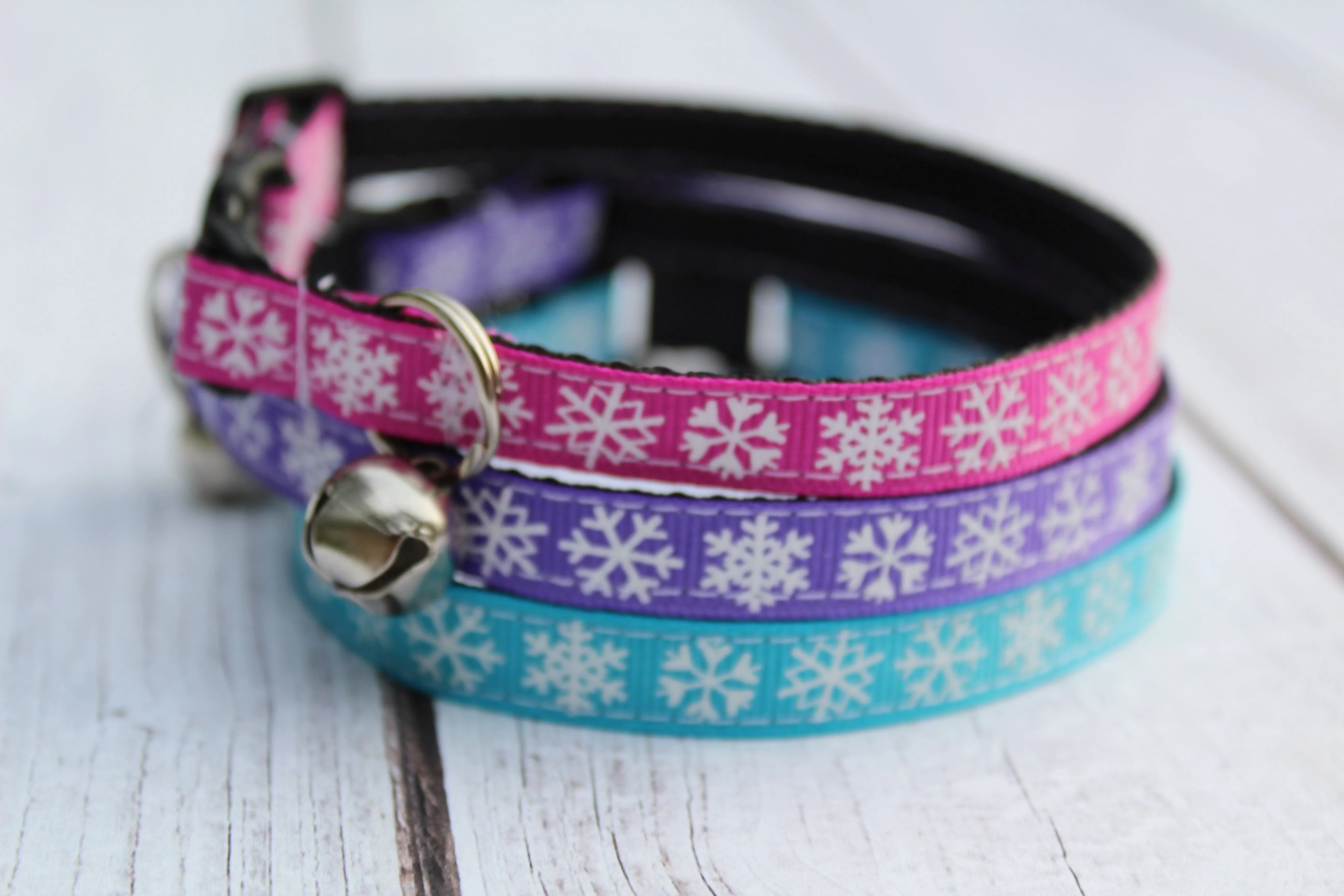 Snowflake Cat Collars