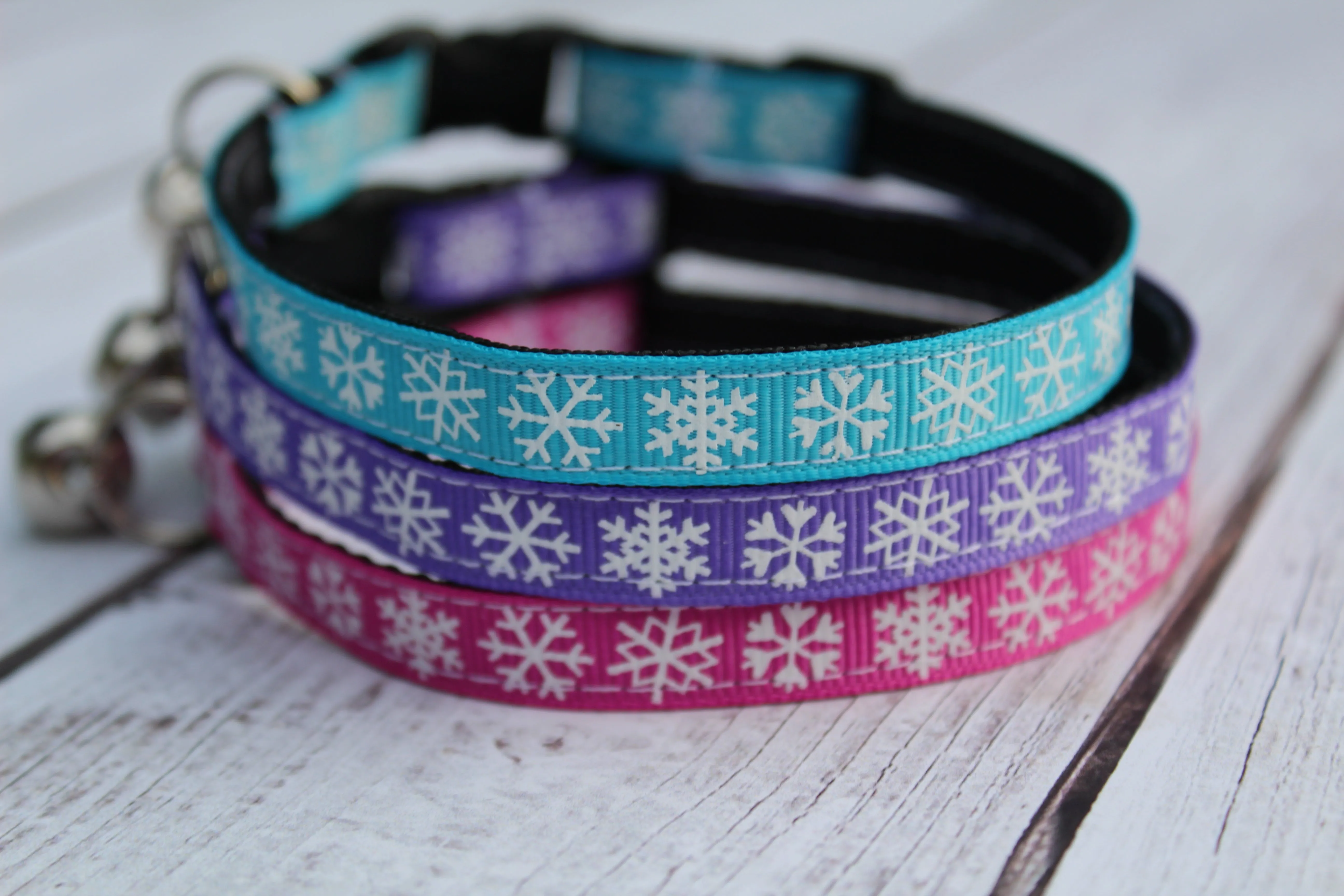 Snowflake Cat Collars