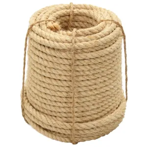 vidaXL Rope 100% Sisal 16 mm 100 m
