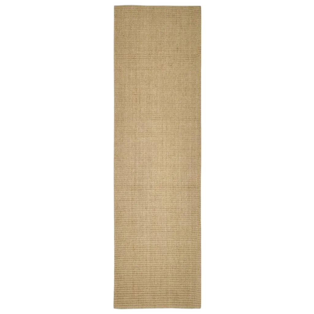 vidaXL Sisal Rug for Scratching Post 100x350 cm