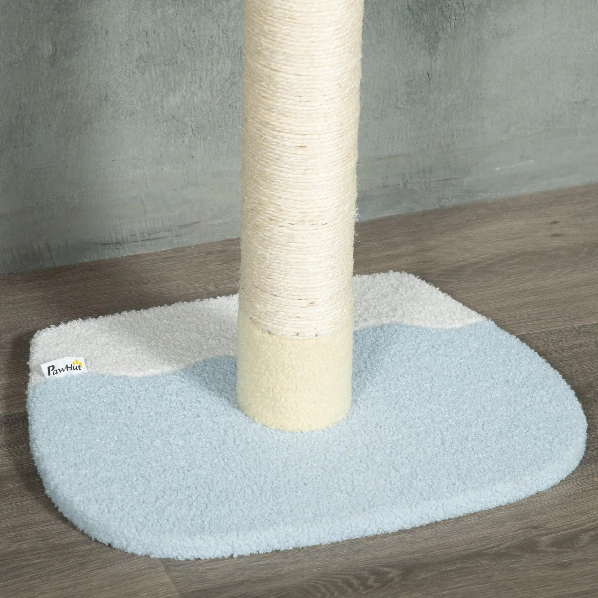 Yellow Cat Tower with Adjustable Height
